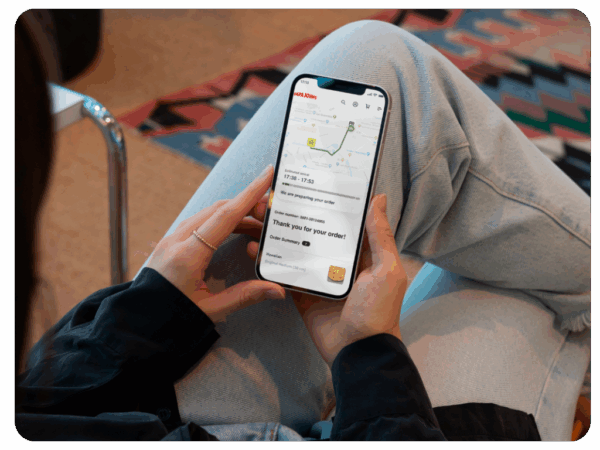 Online ordering software interface for restaurant chains from Papa Johns