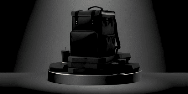 Black Friday QSR campaign visual with spotlight on product